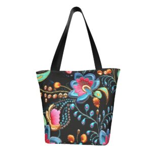 Floral Shoulder Tote Bag for Women 021