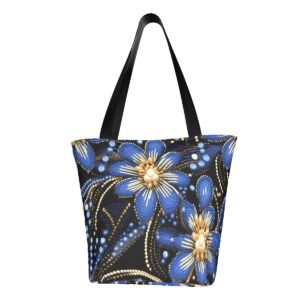 Floral Shoulder Tote Bag for Women 018