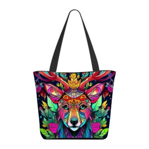 Animal Mandala Art Tote Bag 012