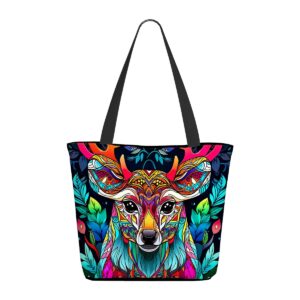 Animal Mandala Art Tote Bag 018