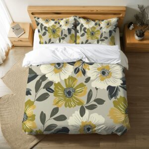 Floral King Duvet Cover Set 042