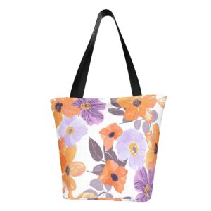Floral Shoulder Tote Bag for Women 051
