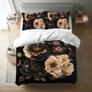Floral Queen Duvet Cover Set 022