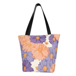 Floral Shoulder Tote Bag for Women 047