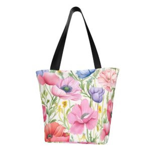 Floral Shoulder Tote Bag for Women 015