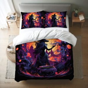 Halloween Queen Duvet Cover Set 010
