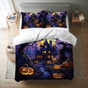 Halloween Queen Duvet Cover Set 040