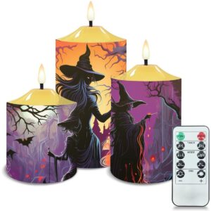 Halloween Flameless Candles Set 030