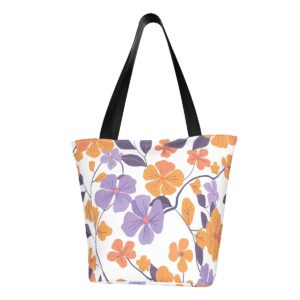 Floral Shoulder Tote Bag for Women 043