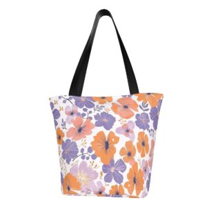 Floral Shoulder Tote Bag for Women 052
