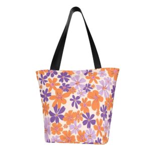 Floral Shoulder Tote Bag for Women 049