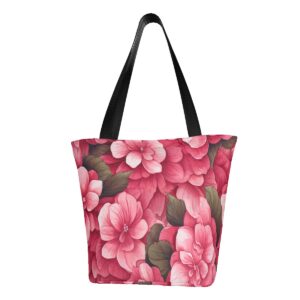 Floral Shoulder Tote Bag for Women 055