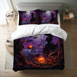 Halloween Queen Duvet Cover Set 030