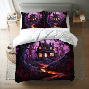 Halloween Queen Duvet Cover Set 020