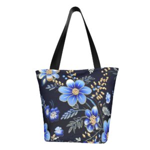 Floral Shoulder Tote Bag for Women 022