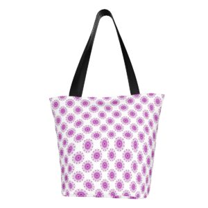 Floral Shoulder Tote Bag for Women 056
