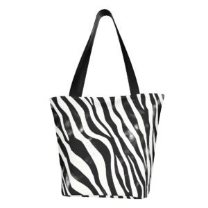 Zebra Shoulder Tote Bag for Women