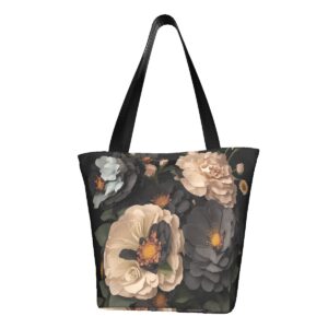 Floral Shoulder Tote Bag for Women 041