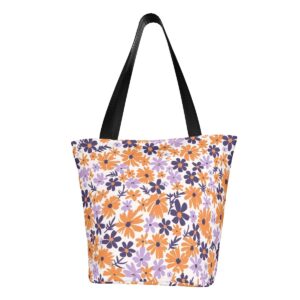 Floral Shoulder Tote Bag for Women 044