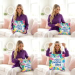 Positive Mind Floral Butterfly Tote Bag – Inspirational Print - Image 4
