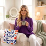 Good Things Are Coming Butterfly Tote Bag – Inspirational Print - Image 3